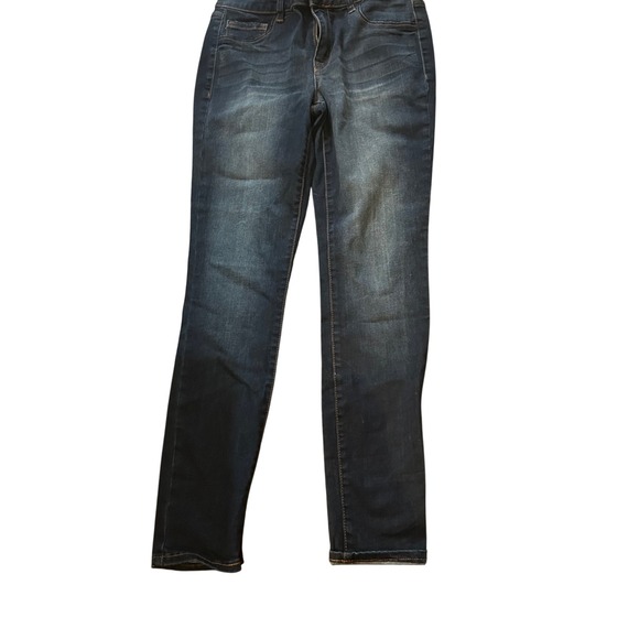 Dark Wash Denim Jeans Slim Fit Casual‎ Everyday Style - Picture 1 of 5
